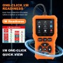 Tester auto OBD2 multifuncțional V529/V310, compatibil universal, 9 protocoale, afișaj color, diagnoză rapidă – 9 limbi