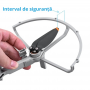 Apărătoare elice dronă DJI Mini 2 / Mini SE / Mini 4K – Set 4 protecții rapide, ABS, montaj rapid