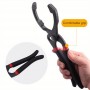 Cheie reglabilă pentru demontare filtru ulei auto, 10-12 inch, prindere sigură, universală