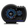 HUD auto OBD2 + GPS pentru diagnoză și siguranță – afișaj viteză, turații, temperatură, voltaj, erori motor, stil sport