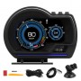 HUD auto OBD2 + GPS pentru diagnoză și siguranță – afișaj viteză, turații, temperatură, voltaj, erori motor, stil sport