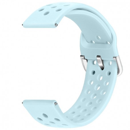 Curea din silicon pentru Huawei Watch GT Runner 2, telescoape Quick Release, 22mm, Albastru