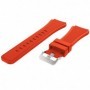 Curea silicon pentru Huawei Watch GT Runner 2, telescoape Quick Release, 22mm, Portocaliu