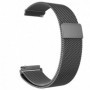 Curea tip Milanese Loop pentru Huawei Watch GT Runner 2, Telescoape QR, 22mm, Space Gray