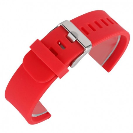 Curea din silicon pentru Huawei Watch GT Runner 2, Telescoape QR, 22mm, Live Red