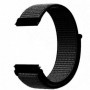Curea material textil, pentru Huawei Watch GT Runner 2, Telescoape QR, 22mm, Raisin Black