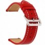 Curea piele, pentru Huawei Watch GT Runner 2, Telescoape QR, 22mm, Crimson Red