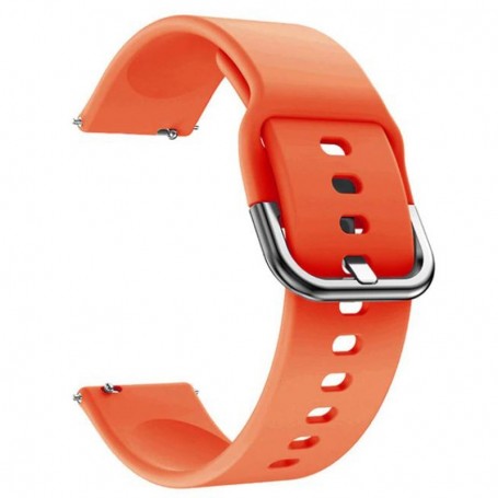 Curea din silicon pentru Huawei Watch GT Runner 2, Telescoape QR, 22mm, Orange Fire