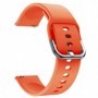 Curea din silicon pentru Huawei Watch GT Runner 2, Telescoape QR, 22mm, Orange Fire