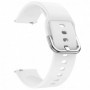 Curea din silicon pentru Huawei Watch GT Runner 2, Telescoape QR, 22mm, Daisy White