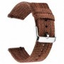 Curea material textil, pentru Huawei Watch GT Runner 2, Telescoape QR, 22mm, Pecan Brown