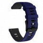Curea din silicon pentru Huawei Watch GT Runner 2, Telescoape QR, 22mm, Navy Blue
