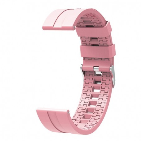 Curea din silicon pentru Huawei Watch GT Runner 2, Telescoape QR, 22mm, Tickle Me Pink