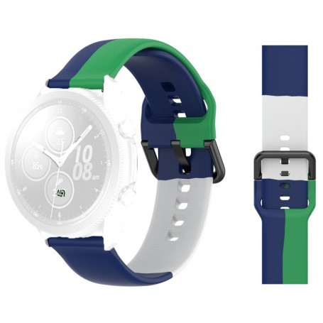 Curea silicon, pentru Huawei Watch GT Runner 2, Telescoape QR, 22mm, WGB Trio