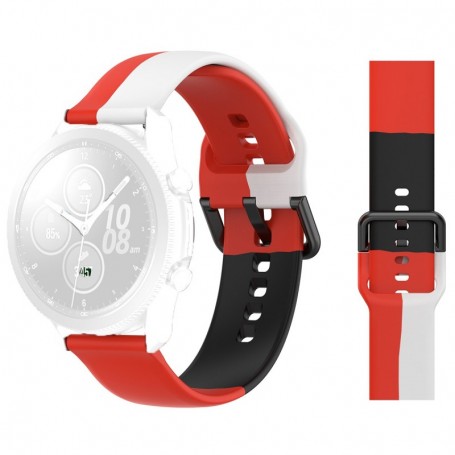 Curea silicon, pentru Huawei Watch GT Runner 2, Telescoape QR, 22mm, WBR Trio