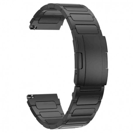 Curea Titan pentru Huawei Watch GT Runner 2, Telescoape QR, 22mm, Titan Night