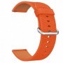 Curea piele pentru Huawei Watch Ultimate 2, telescoape Quick Release, 18cm, Portocaliu