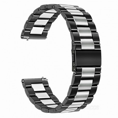 Curea otel inoxidabil pentru Huawei Watch Ultimate 2, Telescoape QR, 22mm, Onyx Silver