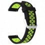 Curea din silicon pentru Huawei Watch Ultimate 2, Telescoape QR, 22mm, Black Lime