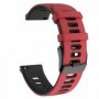 Curea din silicon pentru Huawei Watch Ultimate 2, Telescoape QR, 22mm, Salmon Red