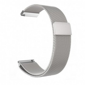 Curea Milanese Slim Fit compatibila Samsung Galaxy Watch8 40mm, Argintiu