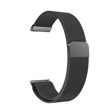 Curea Milanese Slim Fit compatibila Samsung Galaxy Watch8 40mm, Negru
