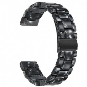 Curea polimer compatibila cu Samsung Galaxy Watch8 40mm, Black Spot