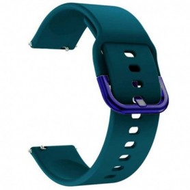 Curea din silicon compatibila cu Samsung Galaxy Watch8 40mm, Viridian Green
