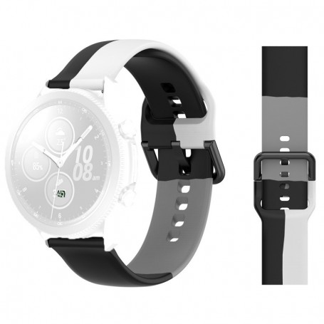 Curea silicon, compatibila cu Samsung Galaxy Watch8 40mm, BGW Trio