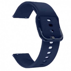 Curea din silicon compatibila cu Samsung Galaxy Watch8 44mm, Teal Blue