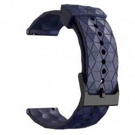 Curea din silicon compatibila cu Samsung Galaxy Watch8 44mm, Zaffre Blue