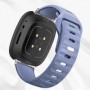 Curea din silicon compatibila cu Samsung Galaxy Watch8 44mm, Baby Blue
