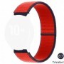 Curea textila compatibila cu Samsung Galaxy Watch8 Classic 46mm, Black Cherry