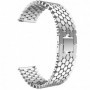Curea metalica compatibila Samsung Galaxy Watch9 40mm, Bright-Silver