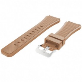 Curea silicon compatibila Samsung Galaxy Watch9 40mm, Maro