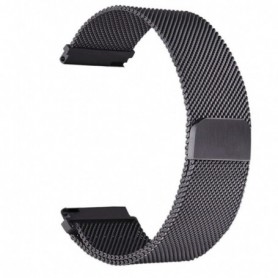 Curea tip Milanese Loop compatibila cu Samsung Galaxy Watch9 40mm, Negru, Size S