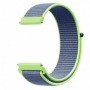 Curea material textil, compatibila cu Samsung Galaxy Watch9 40mm, Blue-Green
