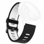 Curea din silicon compatibila cu Samsung Galaxy Watch9 40mm, Black Frost