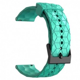 Curea din silicon compatibila cu Samsung Galaxy Watch9 40mm, Pearl Green