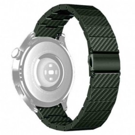 Curea polimer compatibila cu Samsung Galaxy Watch9 40mm, Carbon Green