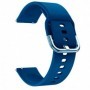 Curea din silicon compatibila cu Samsung Galaxy Watch9 44mm, Cobalt Blue