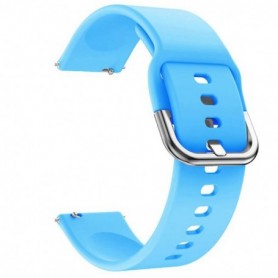 Curea din silicon compatibila cu Samsung Galaxy Watch Ultra, Azure Blue