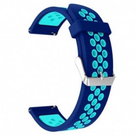 Curea din silicon compatibila cu Samsung Galaxy Watch Ultra, Olympic Blue