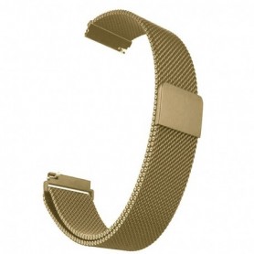 Curea tip Milanese Loop, compatibila Samsung Galaxy Watch Ultra 2, Retro Gold