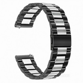 Curea otel inoxidabil compatibila cu Samsung Galaxy Watch Ultra 2, Onyx Silver