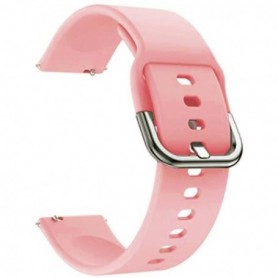 Curea din silicon compatibila cu Samsung Galaxy Watch Ultra 2, Coral Pink