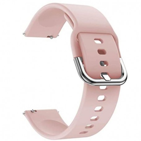 Curea din silicon compatibila cu Xiaomi Watch 5, Telescoape QR, 22mm, Apricot