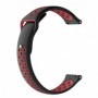 Curea din silicon compatibila cu Samsung Galaxy Watch Ultra 2, Black Jam