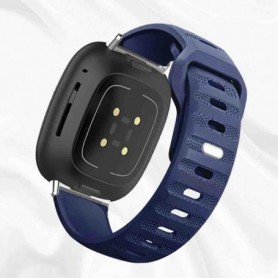 Curea din silicon compatibila cu Samsung Galaxy Watch Ultra 2, Cerulean Blue