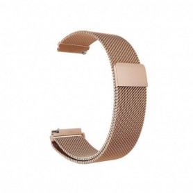 Curea tip Milanese Loop, compatibila Samsung Fit3, Rose Gold